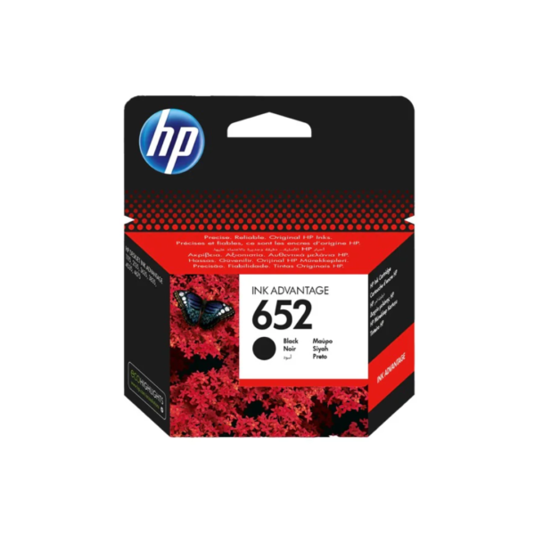 HP 652 Black Ink Cartridge