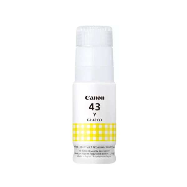Canon GI-43 Ink Bottle - 3.8K Pages/ Yellow Color/ Ink Bottle