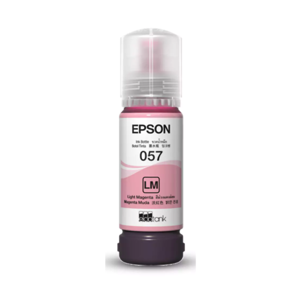 Epson 057 Light Magenta Ink Bottle - 7,200 Pages/ 70 ml