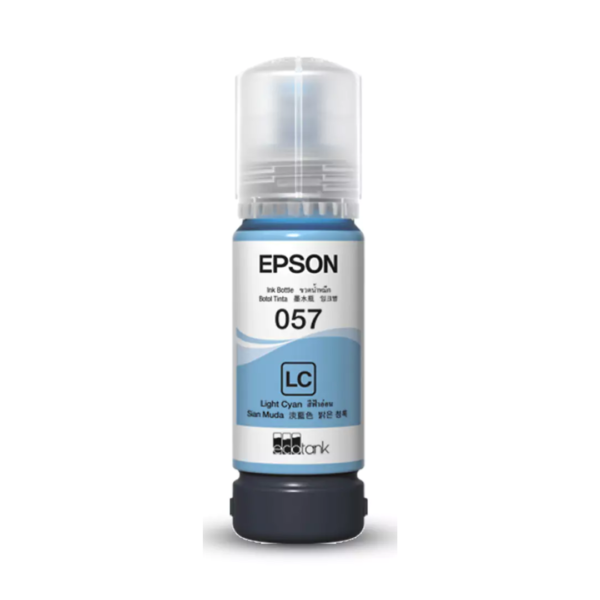 Epson 057 Light Cyan Ink Bottle - 7,200 Pages/ 70 ml