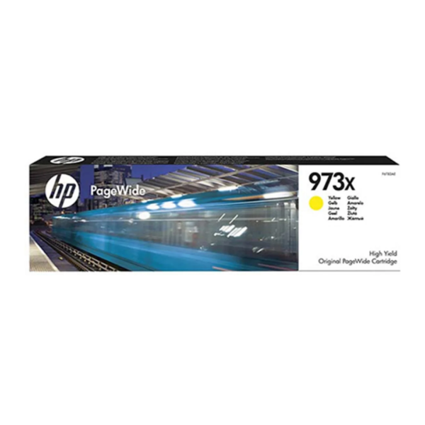 HP 973XL Cyan PageWide Ink Cartridge-F6T81AE
