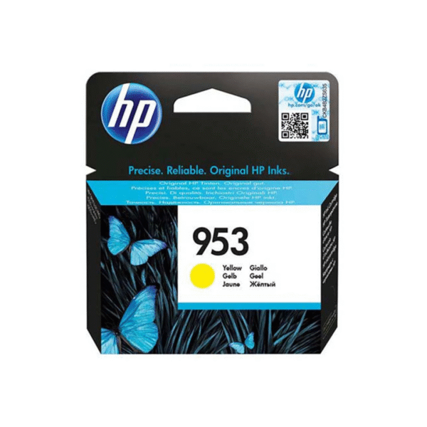 HP 953 Yellow Ink Cartridge – 700 Pages / Yellow Color / Ink Cartridge