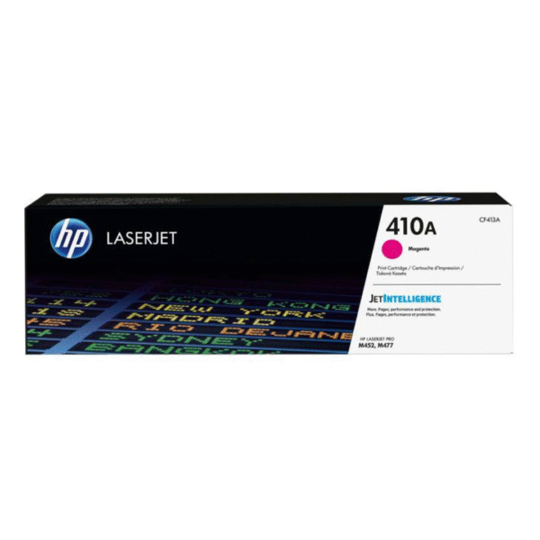 HP 410A Magenta Toner Cartridge – 2.3K Pages / Magenta Color / Toner Cartridge – (CF413A)