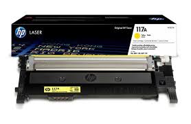 HP 117A (W2072A)YLW TONER