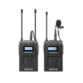 BOYA UHF Dual-Channel Wireless Microphone System - Professional Audio Solution