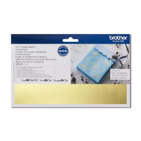 Brother CAFTSGLD1 Gold Foil Transfer Sheets - 10cm × 20cm