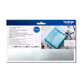 Brother CAFTSSIL1 Silver Foil Transfer Sheets - 10cm × 20cm