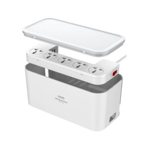 Ldnio SC5309 Management Power Strip Box - 5 Socket Outlets & 3 USB Charging Ports