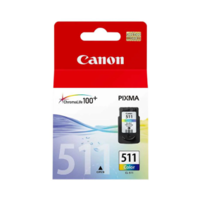 Canon 511 Tri-color Ink Cartridge – 244 Pages / Tri Color / Ink Cartridge