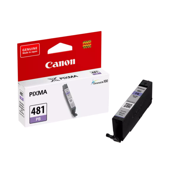 Canon CLI-481 Photo Blue Ink Cartridge - 241 Pages / Photo Blue Color / Ink Cartridge