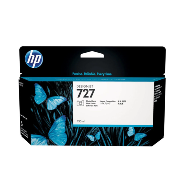 HP 727 Photo Black DesignJet Ink Cartridge 130ml-B3P23A