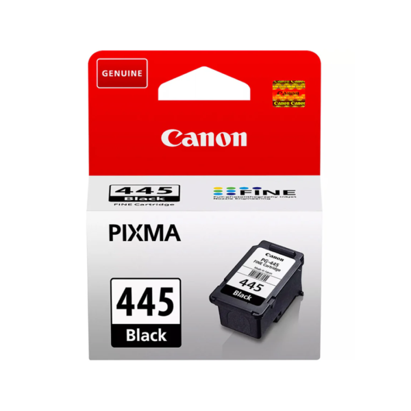 Canon 445 Black Ink Cartridge – 180 Pages / Black Color / Ink Cartridge