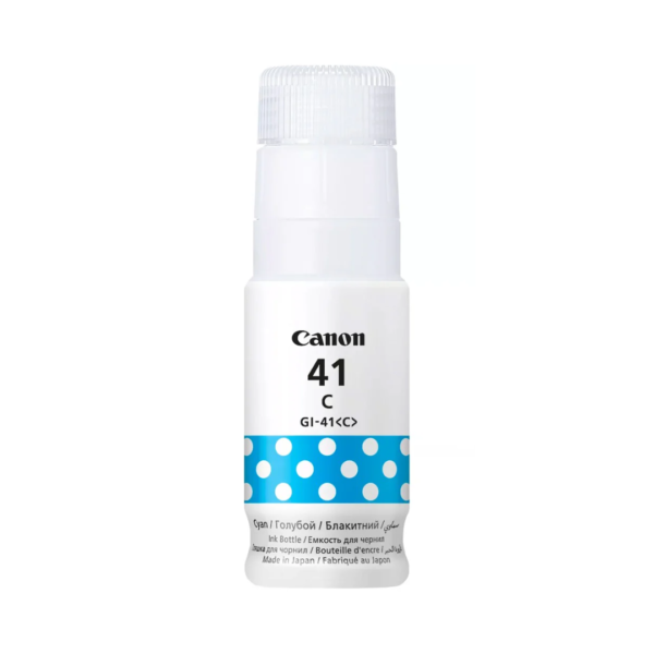 Canon GI-41 Ink Bottle – 7.7K Pages/ Cyan Color/ Ink Bottle