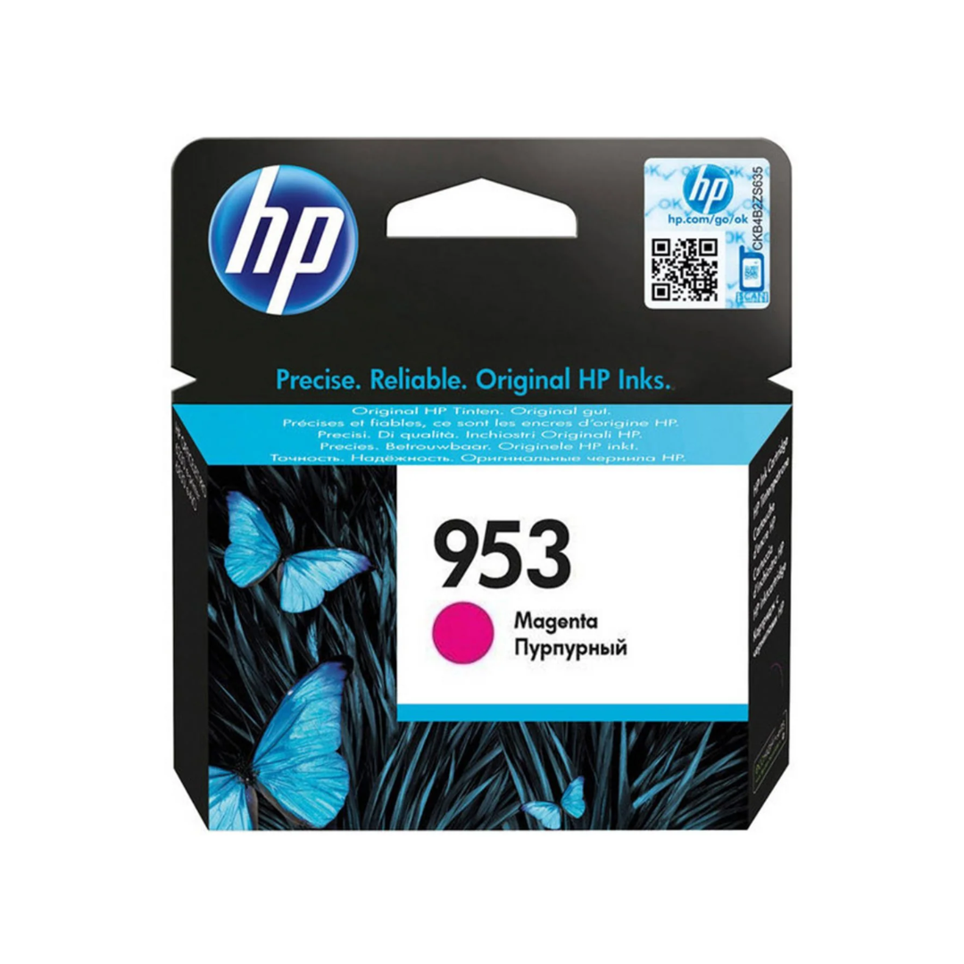 HP 953 Magenta Ink Cartridge-F6U13AE