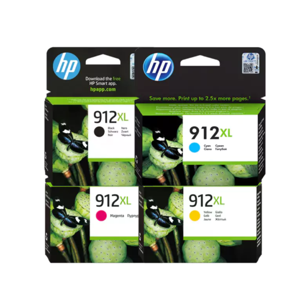 HP 912XL Ink Cartridge Full Set
