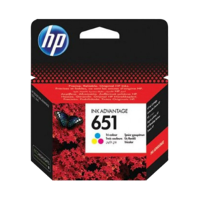 HP 651 Tricolor Ink Cartridge-C2P11AE