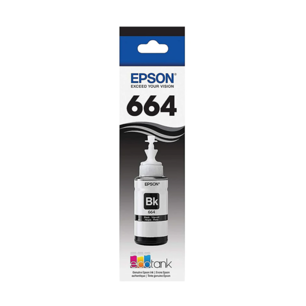 Epson 664 Black Ink Bottle 70ML