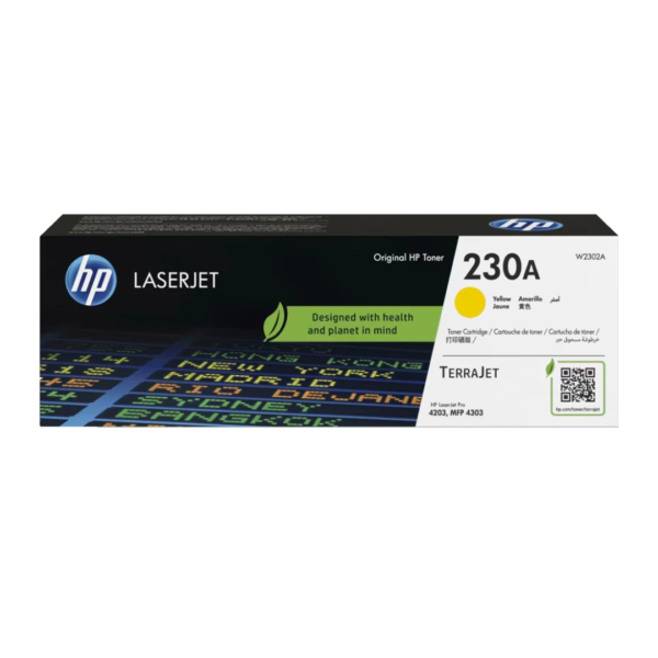 HP 230A Toner Cartridge – 1,800 Pages / Yellow Color / Toner Cartridge