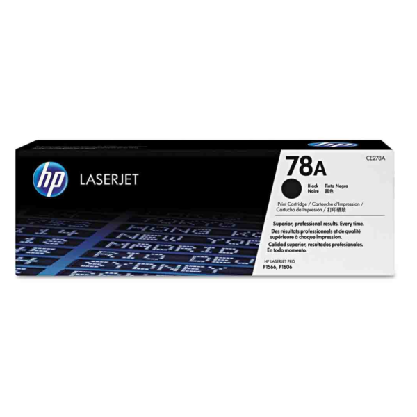 HP 78A Black Color - 2.1K Pages / Black Color / Toner Cartridge
